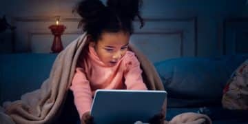 New Study: Blue Light's Impact on Children's Sleep After 7 PM in the US - Cover Image