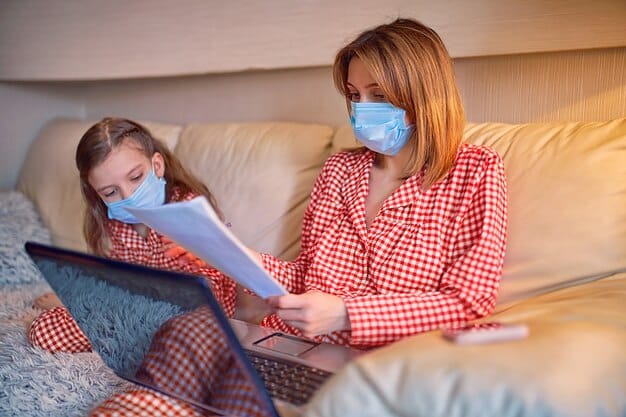 A doctor talking to a parent and child about sleep health, showing a compassionate and informative interaction. The setting is a medical office, emphasizing the importance of professional guidance.
