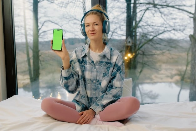 A smartphone displaying a sleep app with nature sounds playing, contrasting with a traditional sound machine.